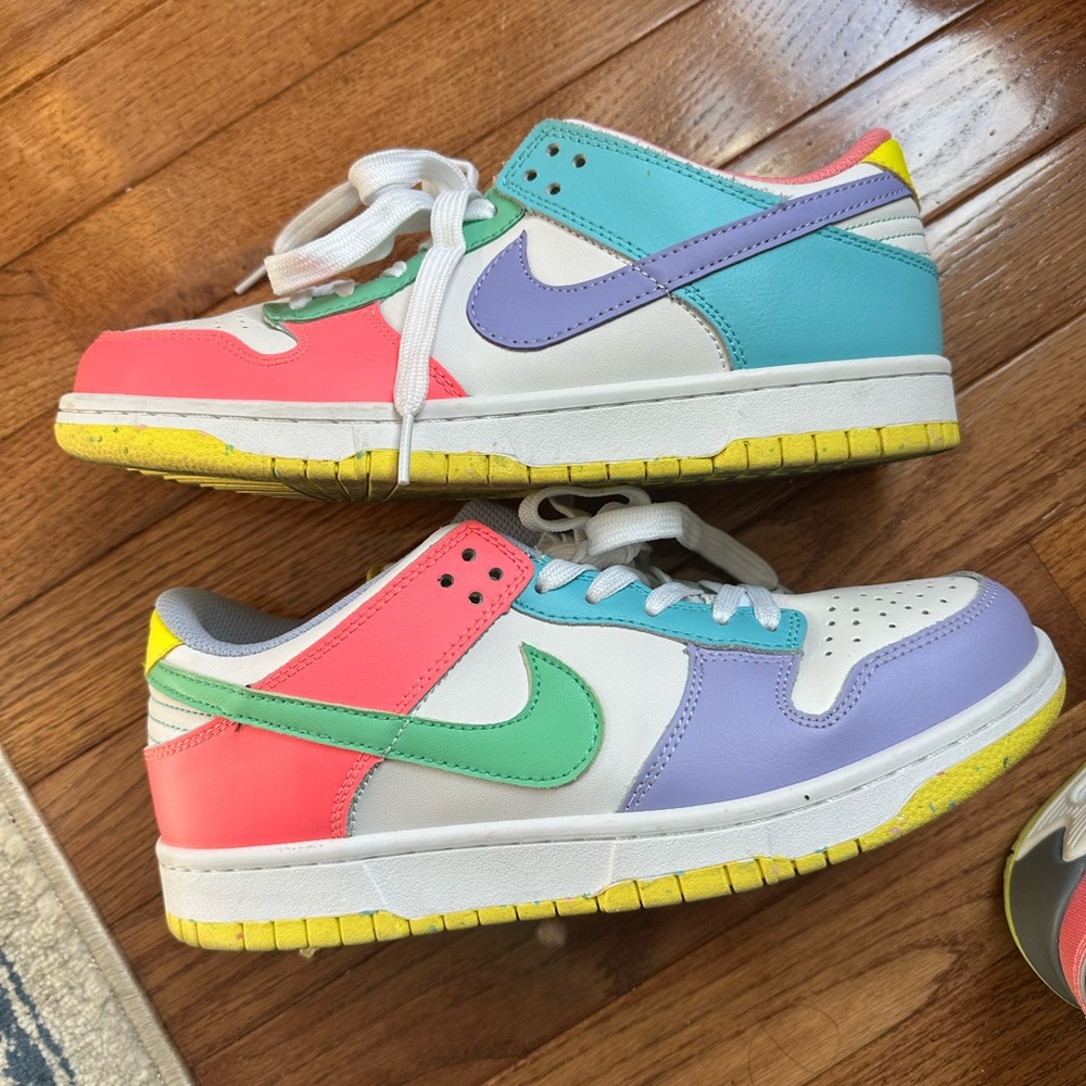 EUC “cotton candy” low profile colorful sneakers men’s size 8